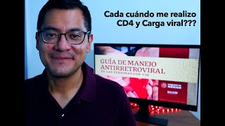 VIH  ¿Cada cuándo me hago CD4 y Carga Viral  Seguimiento de VIH [upl. by Joan]