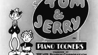 Piano Tooners 1932 Tom and Jerry [upl. by Ardried]