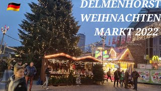 Delmenhorst Germany Weihnachten Markt 2022 Christmas market tour 4k Delmenhorst [upl. by Akenor]