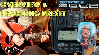 ZOOM 9002 Overview amp Brian May preset Headlong ENG SUBS [upl. by Edra911]