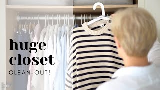 CLOSET CLEAN OUT HOW TO GET RID OF YOUR CLUTTER TO MAKE ROOM FOR NEW CLOTHES [upl. by Benjie]