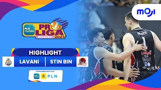 LavAni VS STIN BIN 31  Highlight PLN Mobile Proliga 2024 [upl. by Holmann88]