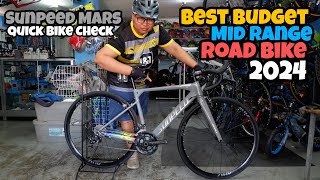 Budget Mid Range Road bike 2024  Sunpeed Mars Quick Bike Check budgetbike murangbike roadbike [upl. by Read]