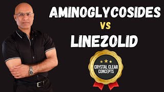 Aminoglycosides vs Linezolid MOA  Antibiotics  Pharmacology [upl. by Malsi]