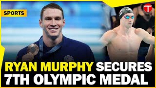 Ryan Murphy secures seventh Olympic medal with Bronze in 100meter backstroke [upl. by Baggott]