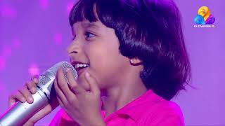 Devasangeetham Neeyalle Flowers TOP SINGER Amazing performance by Rithu amp Vaishnavi [upl. by Shoifet]