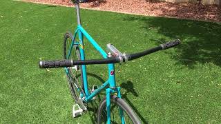 Fixed Gear Conversion Build 1987 Fuji Palisade [upl. by Ratna]