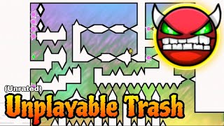 Unplayable Trash by LSamuelZ 100 Platformer Hard Demon  Geometry Dash 22 [upl. by Modesta311]