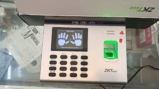 How to Add Fingerprint in ZKTeco k40 Pro attendance device easy Setup Nepal [upl. by Oswal]