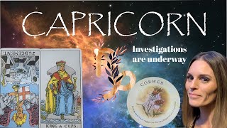 CAPRICORN TAROT They are under Investigation [upl. by Kallman]