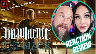 Metal couple REACTS and REVIEWS  Imminence  The Black LIVE at Ystads Teater [upl. by Oakman]