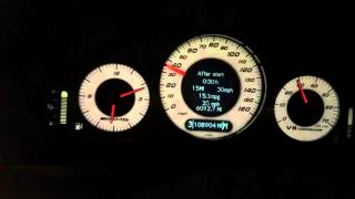 E55 amg Supercharger whine rolling [upl. by Cindie484]