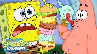 SpongeBobs COLDEST Food Moments 🥶  25 Minute Compilation  SpongeBob [upl. by Mastat]