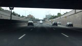 Décarie Expressway Autoroute 15 Exits 70 to 63 southbound [upl. by Eisaj]