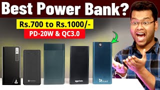 Best Power Bank 2023  Best Power Bank Under 1000  Best Power Bank 1000 mAh Under 1000  Power Bank [upl. by Eads21]