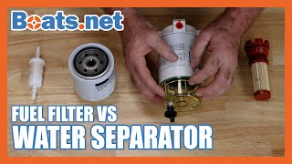 Fuel Filter vs Fuel Water Separator  Difference Between a Fuel Filter and Fuel Water Separator [upl. by Hawk448]