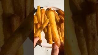 The Secret to Crispy French Fries in 15 seconds 🍟 Shorts foodshorts viralrecipes [upl. by Ly795]