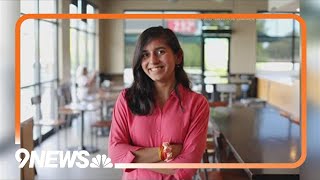 Larimer County teen spends summer volunteering at food bank [upl. by Nosdrahcir]