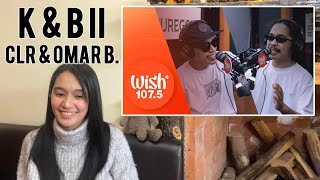 CLR amp Omar Baliw perform quotKampB IIquot LIVE on the Wish Bus  REACTION [upl. by Yaner]