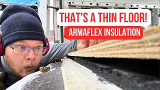 Sound Deadening and Making a SUPER THIN Insulated Van Floor  One Road  Ep5 [upl. by Brost]