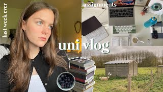 UNI VLOG  my last week as a college student essays being productive amp journalling [upl. by Cressler]