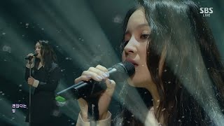 LEE HI  한숨 BREATHE 0327 SBS Inkigayo [upl. by Rutter]