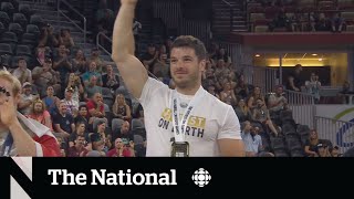 Canadian deemed ‘Fittest Man on Earth’ at CrossFit Games [upl. by Thomey]