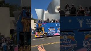 LA Dodgers 2024 Championship Parade [upl. by Peggi]