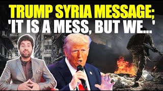 Donald Trump Statement on Syrian Conflict [upl. by Varion]