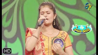 Intulu Tarasilluvarake Padyam  Himaja Performance  Padutha Theeyaga  5th May 2019  ETV Telugu [upl. by Sydelle]