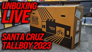 UNBOXING LIVE SANTA CRUZ TALLBOY 2023 [upl. by Ramoj]