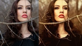 Creating a Warm Toned Fashion Photo [upl. by Dorey]