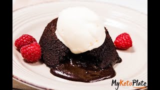 The Best Molten Chocolate Keto Lava Cake – Only 3g Carbs [upl. by Anaehr544]