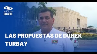 Dumek Turbay candidato a la Alcaldía de Cartagena expone sus propuestas [upl. by Aicertap]