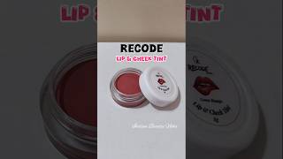 Recode Lip amp Cheek Tint💋💄Loverecode Recodestudios BeautyDeals lipcheektint Makeup lipproducts [upl. by Sivrahc676]