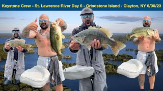 Keystone Crew heads to the St Lawrence River  Grindstone Island  Clayton NY  Day 6  63023 [upl. by Gwen]