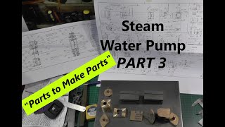 Southworth Steam Driven Water Pump Part 3 valve chest parts quotmr factotumquot [upl. by Keeton]