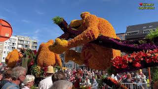 BLOEMENCORSO 2022 IN BLANKENBERGE BELGIE  FLOWER PARADE 2022 IN BLANKENBERGE  BELGIUM [upl. by Amada]