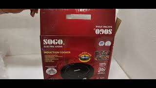 New Sogo induction cooker 663R for all cooking uses [upl. by Anilatsyrc263]