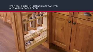 Cardell Cabinetry® Base Utensil Pullout [upl. by Puff]