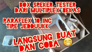 PARAFLEX 10 inc Box Tester [upl. by Adni]