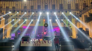 TARANG 2023  GSVM  Aditya Raj Gaur amp Vaishnavi Singh  Live Performance  Teri Yaadon Me  KK [upl. by Younger]