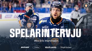 Eric Martinsson efter segern mot Luleå [upl. by Oria]