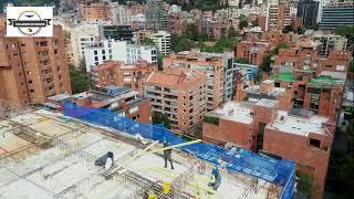 VOLANDO EN DRONE 4K CENTRO FELICIDAD DE CHAPINERO [upl. by Ellon668]