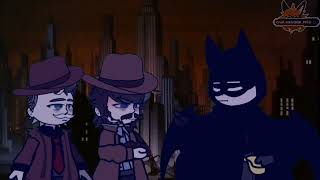 °Batman remained Batman😂°°DC×Gacha°°Jim Gordon Harvey Bullock amp Batman° [upl. by Oigroig714]