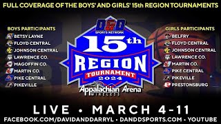 Girls 15th Region Semi Finals  Prestonsburg vs Pikeville [upl. by Abrahams]