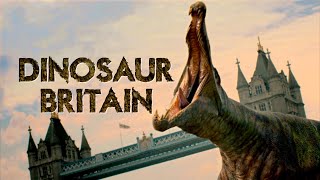 Dinosaurs Roaming London  4K [upl. by Linnell]