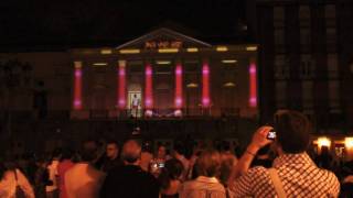 NuFormer 3D Video Mapping Sony Madrid Plaza de Santa Ana May 2010 [upl. by Asilad]