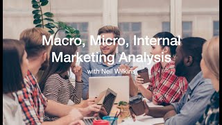 Marketing Analysis Macro Micro and Internal Analysis Explained [upl. by Becca]