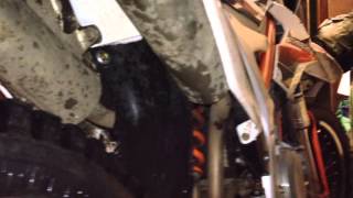 WARNING KTM FREERIDE 350 REAR BRAKE FAILURE [upl. by Anihsak]